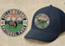 design badge, patches, logo for dad hat, cap, snapback in 24 hours